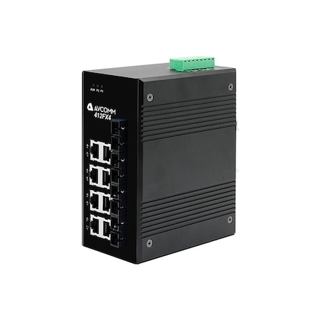 12-Port Industrial Unmanaged Ethernet Switch